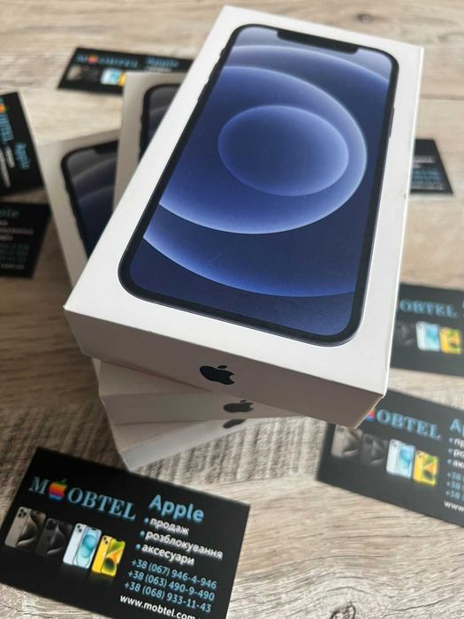 iphone 12 64 GB black New нові neverlock неверлок