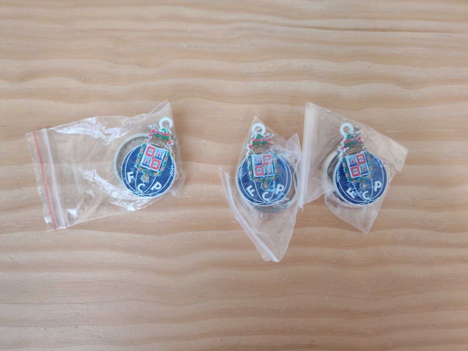 Conjunto de 3 Porta-Chaves FC Porto