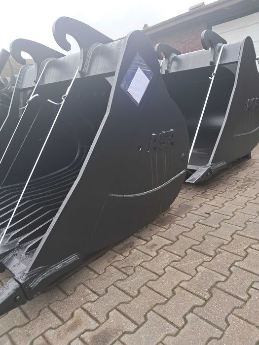 Łyżka ażurowa/przesiewająca 1m50 z zębami Verachtert CW40