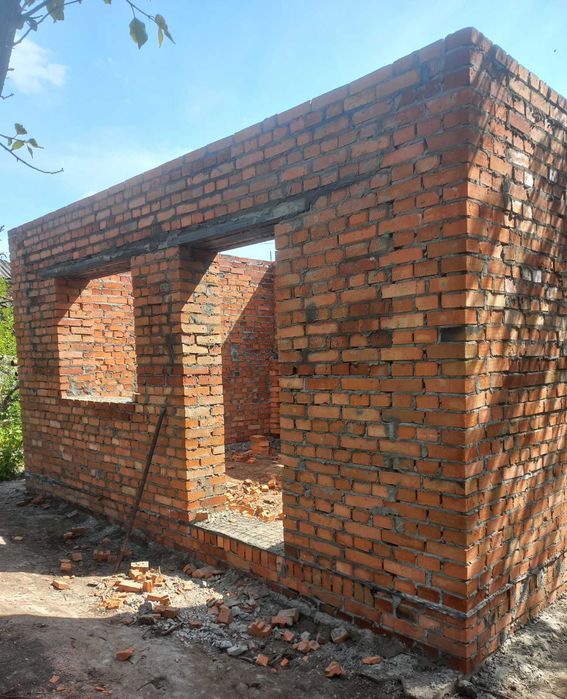 Кадка цегли піногазоблоків  фундамент