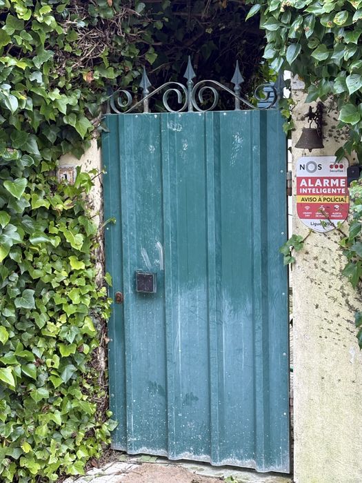 Porta de entrada exterior em ferro 85x170cm