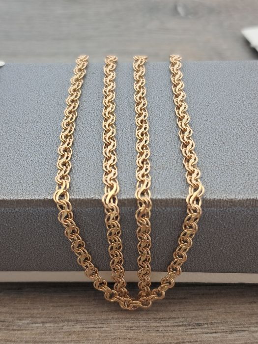 Золотая цепочка 5,19 гр 55 см золотий ланцюжок ланцюг золото 585 пр