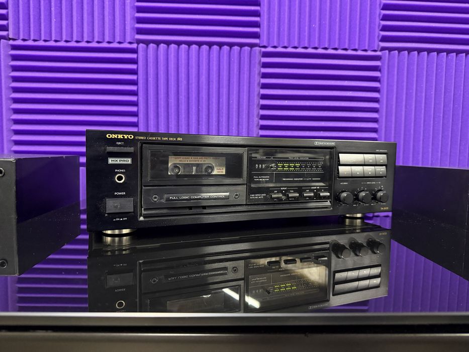 ‼️ Onkyo TA-2620 – Magnetofon Kasetowy Stereo Hi-Fi z Funkcją Nagrywania i Odtwarzania, Regulacją Poziomu Nagrania, Klasyczną Konstrukcją | Audio Room