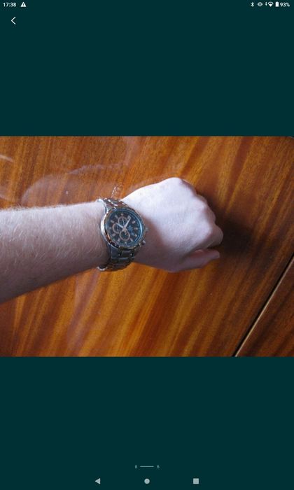 Casio EF 539D 1A5 хронограф