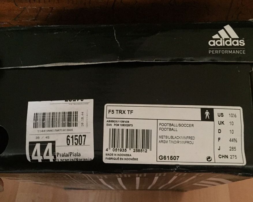 Adidas F5 Trx 44 Novas