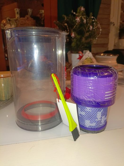 Pojemnik na kurz odkurzacza Dyson V11 V15 SV14 SV15 z filtrem