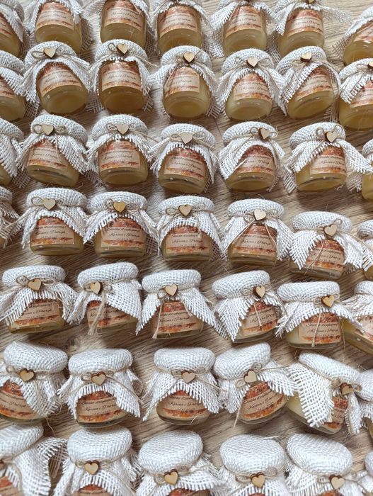 miodki podziękowania dla gości dla klientów miód z logo