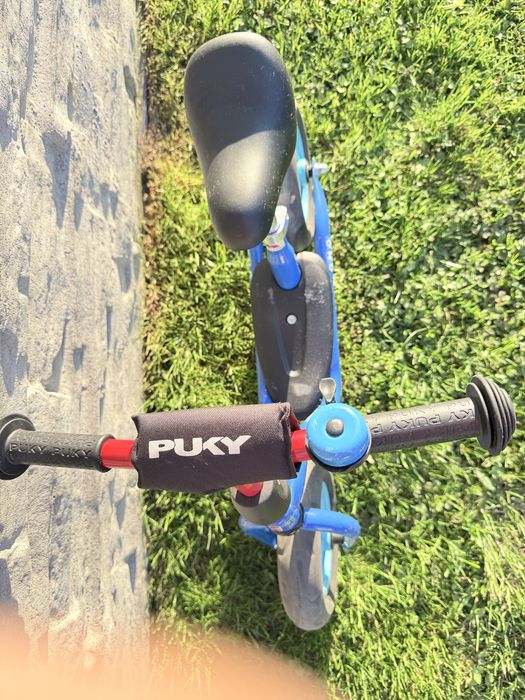 Rower biegowy Puky LR M 8" niebieski + kask S (48-52)