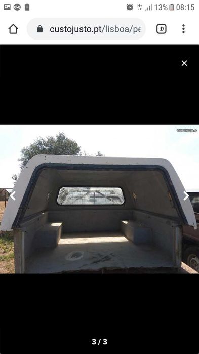Carroçarias caixa aberta / pick up e hard top