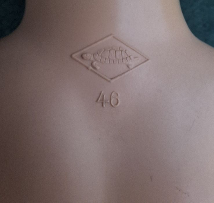 stara lalka Inge Schildkröt celuloid r. 46