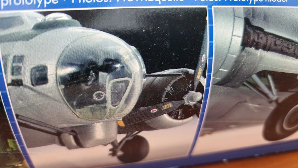 Modelismo Kit B-17G Flying Fortress 1:48, miniatura