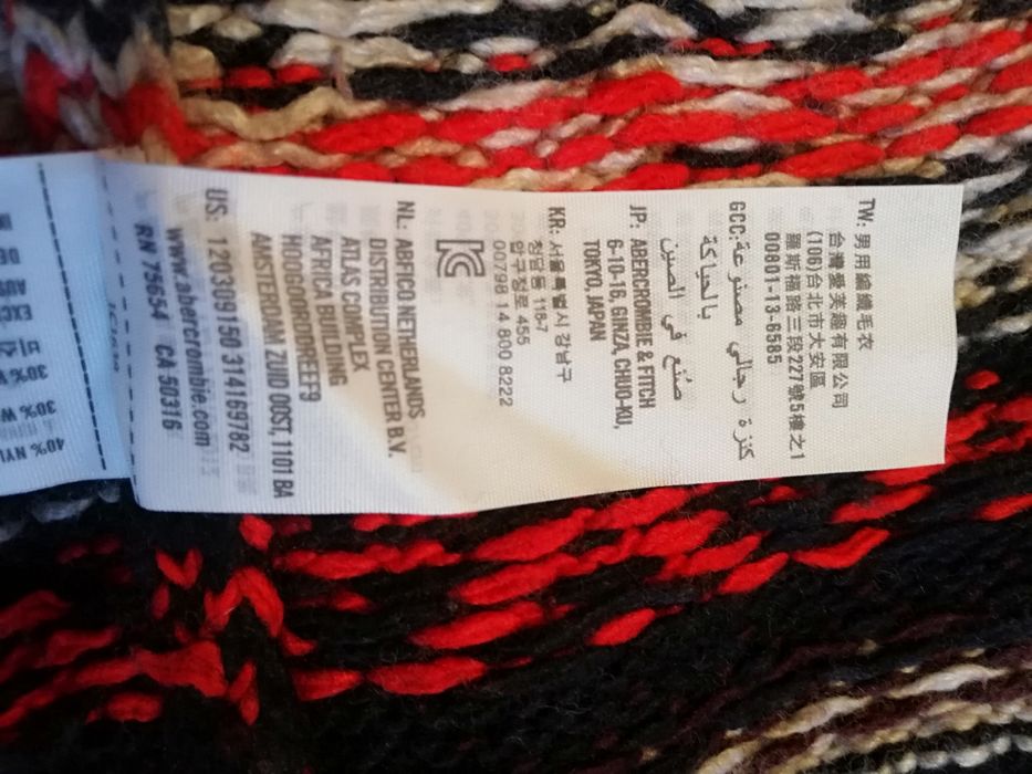 FINAL SALE - STAN IDEALNY Pulower Abercrombie & Fitch rozm. L