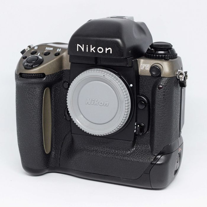 Nikon F5 SLR 50th Anniversary with SB-27 Flash, MF-28 Back, MN-30 Battery Packs, etc.64552273359875121