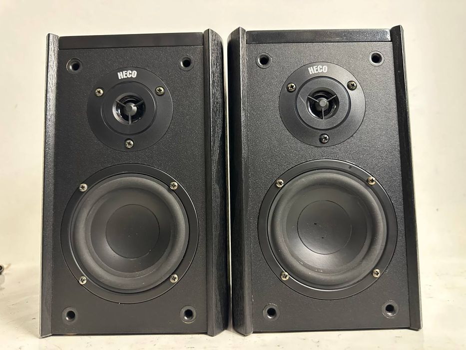 Kolumny podstawkowe Heco Odeon 100 | 2-drożne | 90 W | Bass Reflex | Made in Germany | Hi-Fi