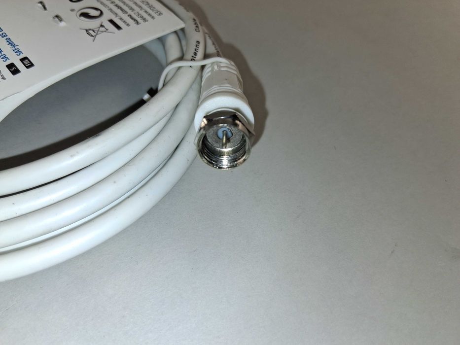 N050 Kabel SAT Hama F-Plug 1.5m 85dB Antenowy Classic Line Nowy