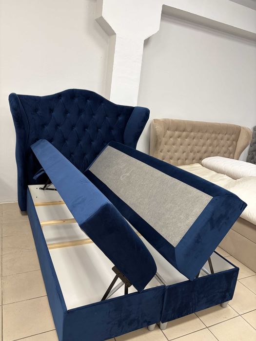 Łóżko kontynentalne 120x200 + Topper GRATIS