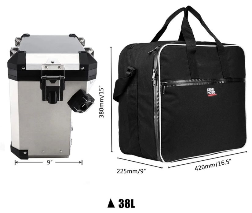 Sacos/Malas de viagem para modelos bmw r1200 e 1250 GS/a