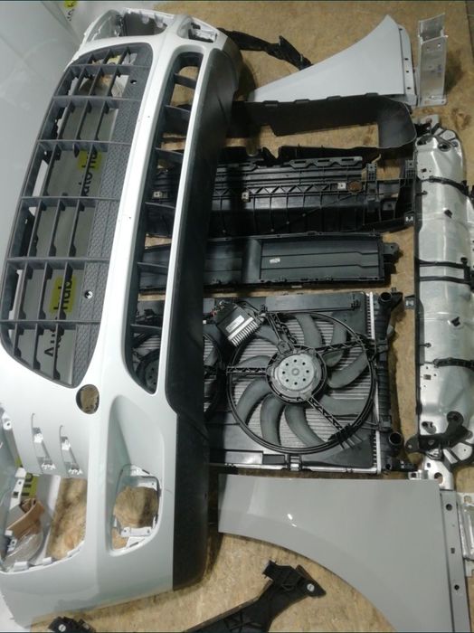 Система охлаждения радиатор диффузор патрубок жалюзи Posrche Macan