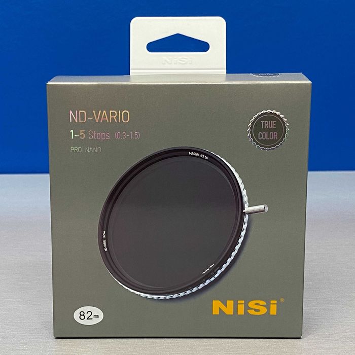 NiSi ND-Vario True Color 1-5 Stops - 82mm (ND Variável) - SELADO