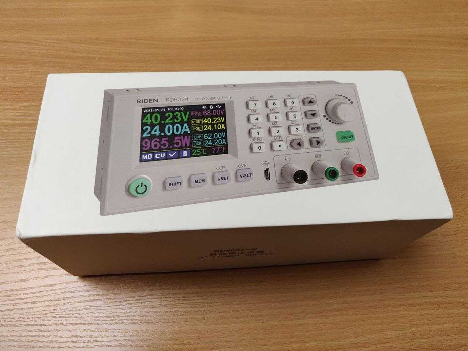 Блок живлення Riden RD6024W з Wi-Fi Модуль та датчиком температури