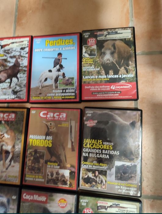 20 DVD's caça - Caça maior