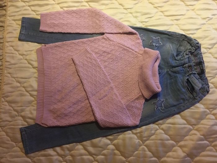 Conjunto Calças e Camisola