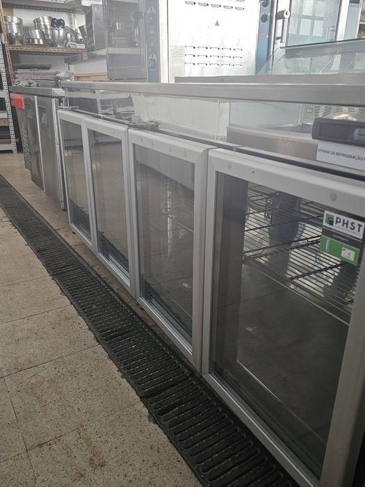 Bancada de refrigeração 4 portas
