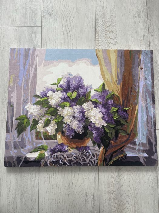 Готовые картины по номерам