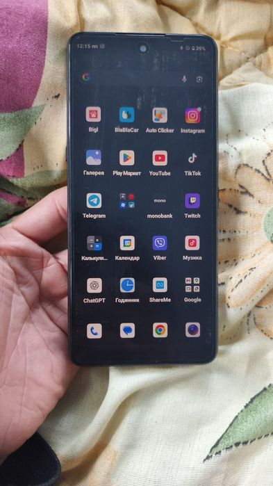 Смартфон Cubot Max 5 12/256Gb, 6,95” 144 гц IPS, 100 МП камери, NFC,