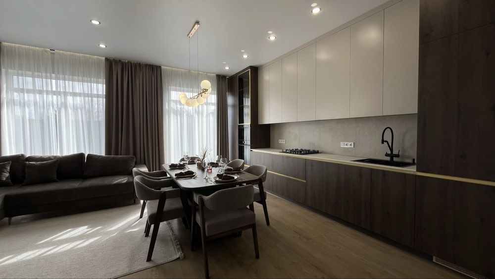 Дуплекс з ремонтом та меблями - 500м до Ліцею№1, Петропавлівська Б-ка