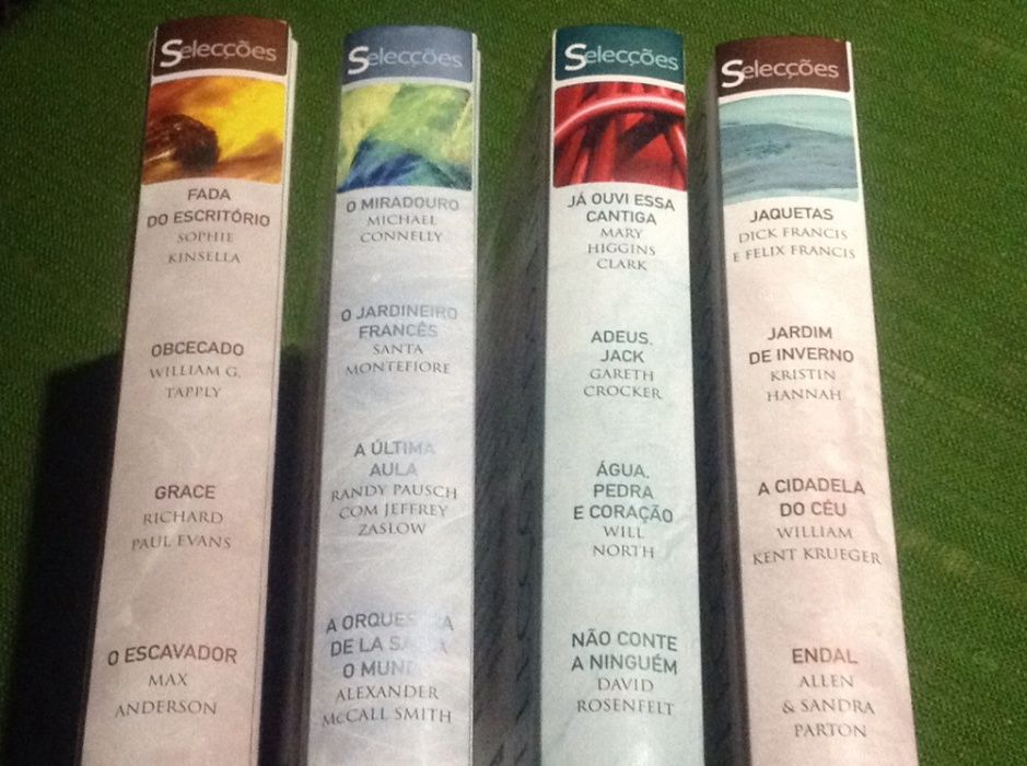 4 Livros da coleção "Selecções do Livro"