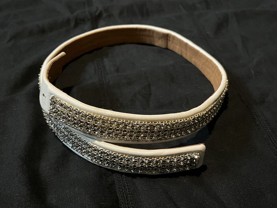 Pasek z kryształkami By Malene Birger roz.M