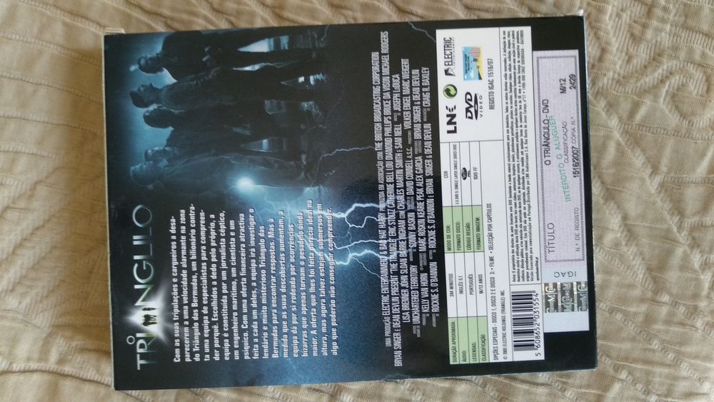 Minisérie TV "O Triângulo" em DVD