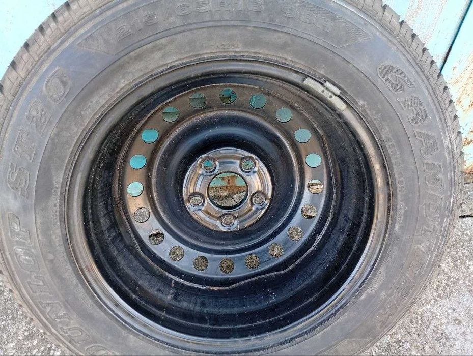 Запаска Докатка Bridgestone R16 5x114,3 DIA 66.1 Nissan X-Trail T30