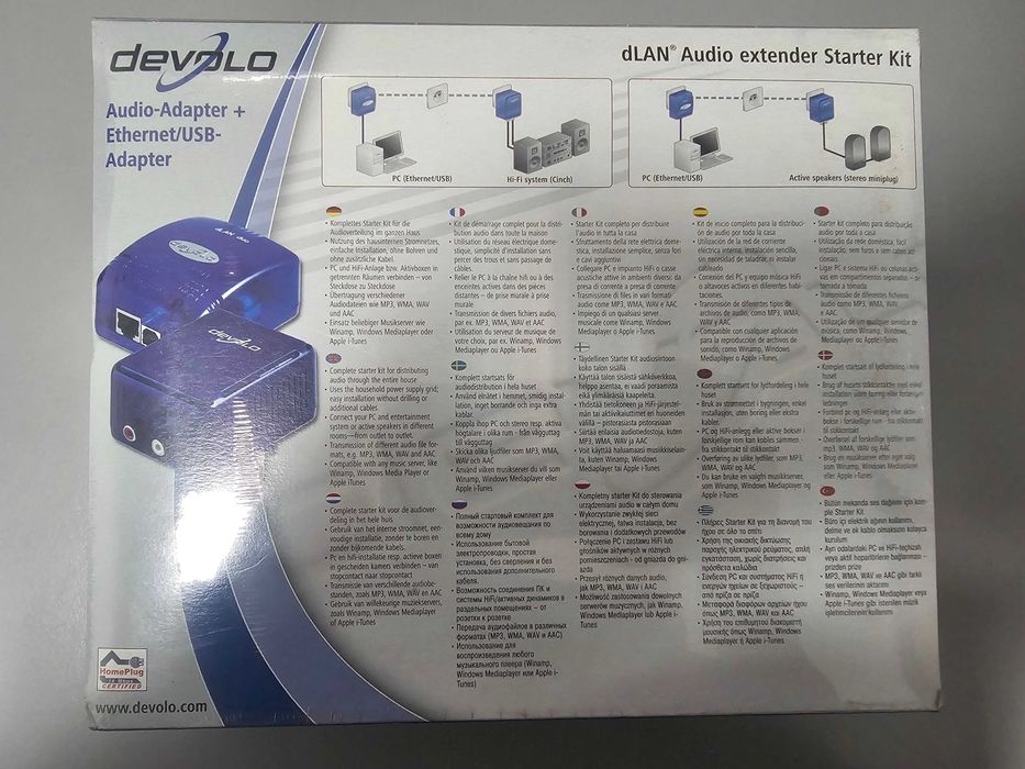 Devolo dLAN Audio Powerline-extender NOVO