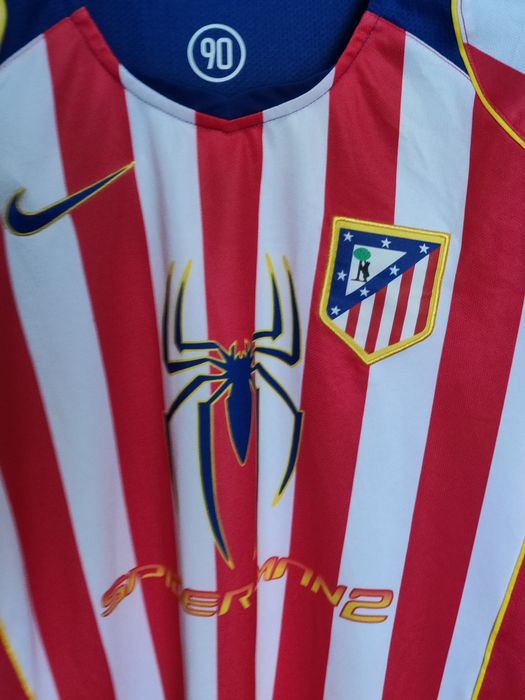 Camisola futebol adulto Atlético Madrid Total 90 Spiderman homem