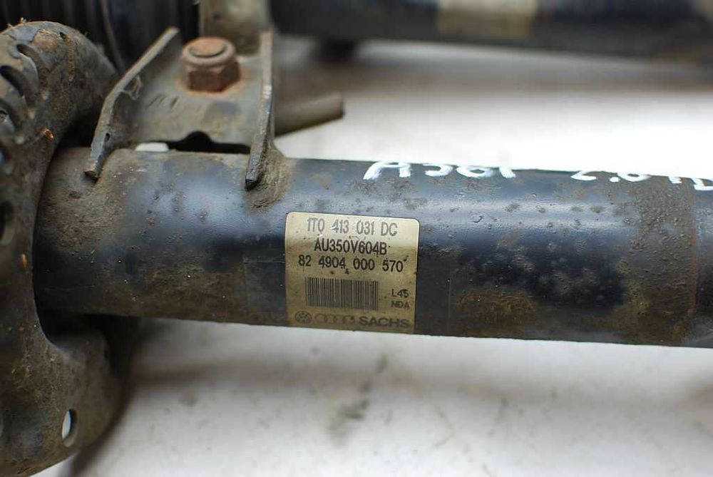 Zawieszenie Amortyzatory Sprężyny A3 8P 2.0 TDI BMM 5 Drzwi