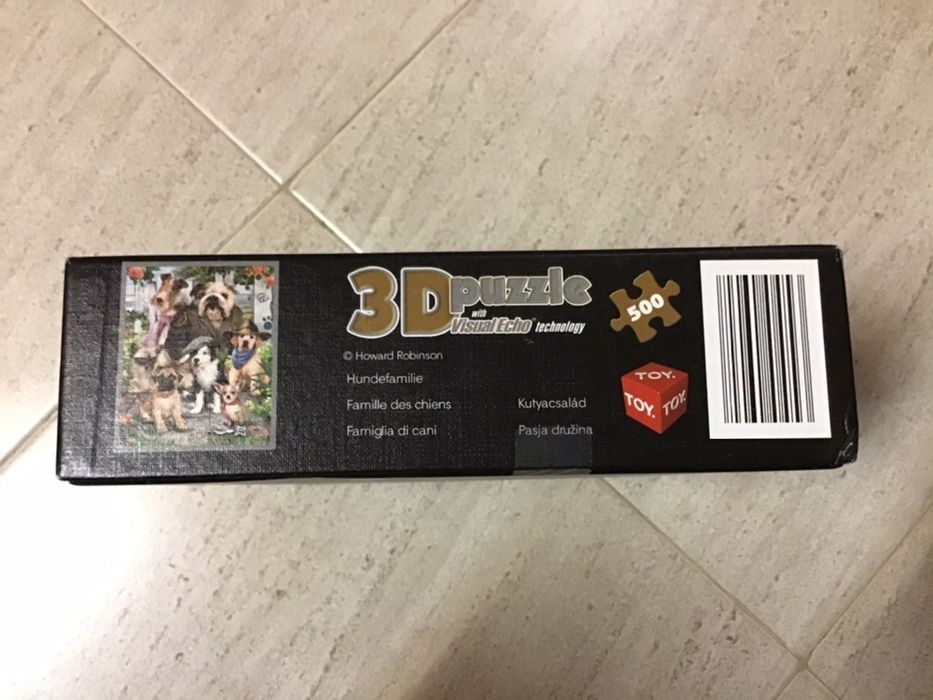 Puzzle 500 peças 3D