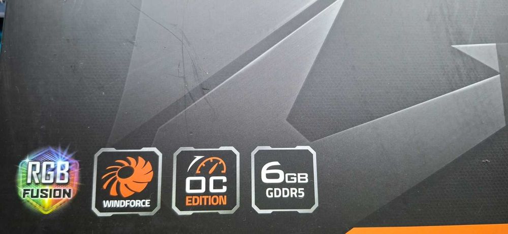 Placa gráfica Gigabyte GTX 1060 Windforce  Aorus 6gb