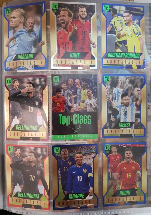 Panini Top Class 6 ballerow kolory