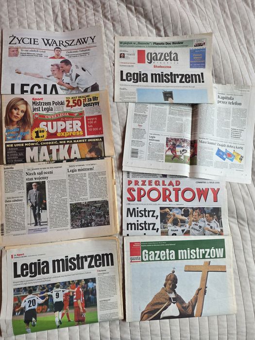 Nasza Legia Warszawa gazetki