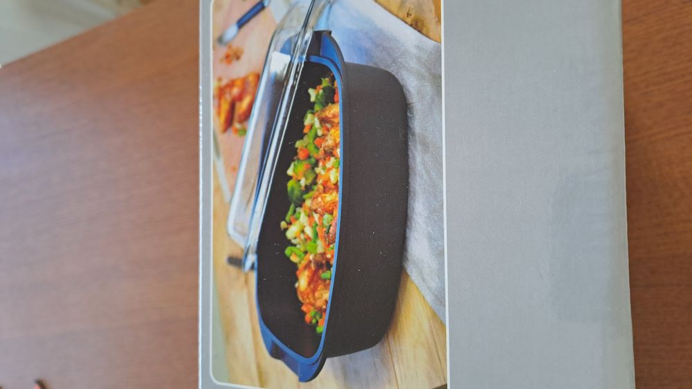 Assadeira em alumínio fundido 5,5 l NOVA