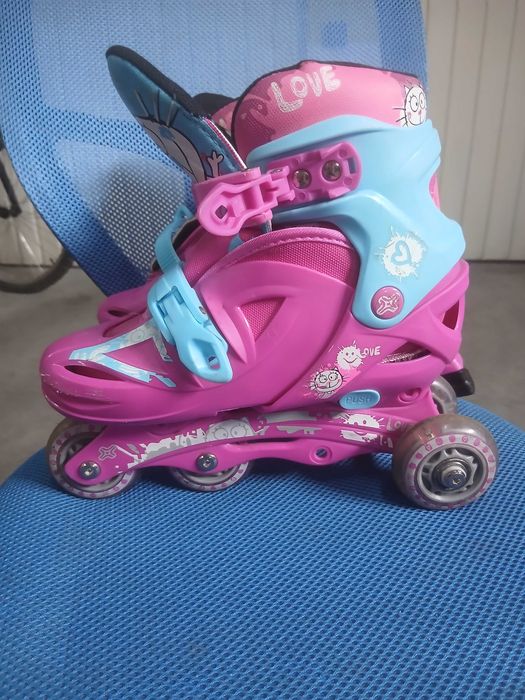 Patins em linha para menina