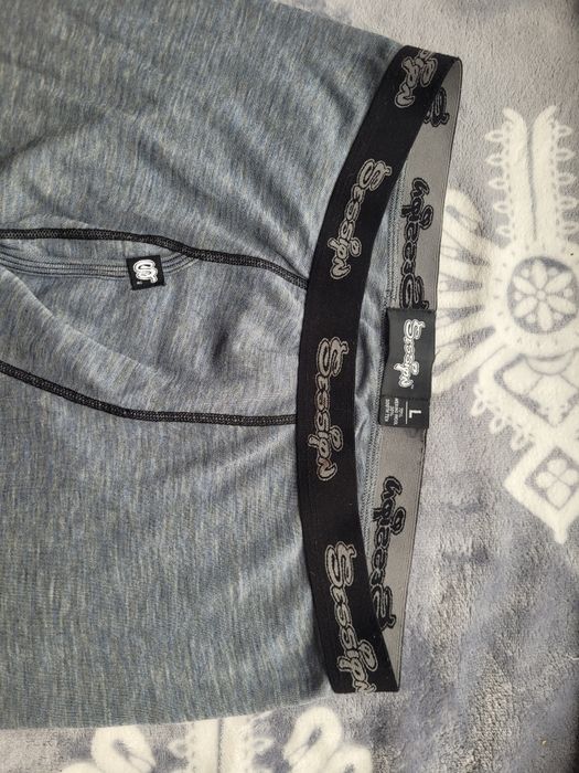 Spodnie kalesony r M  L merino 80proc termiczne wełna termoaktywne