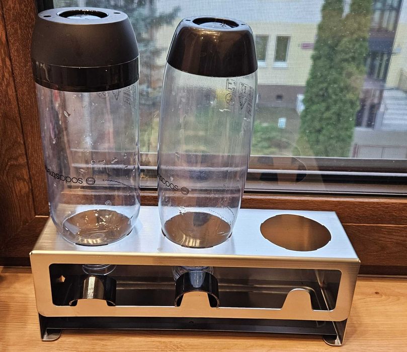 Ociekacz do butelek Sodastream, ze stali nierdzewnej