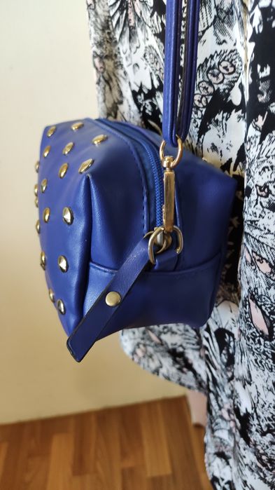 Стильная Сумка с Заклёпками.