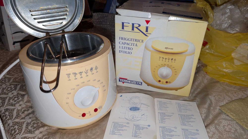 Termozeta made in Italy фрітюрниця мини фритюрница на 1 литр