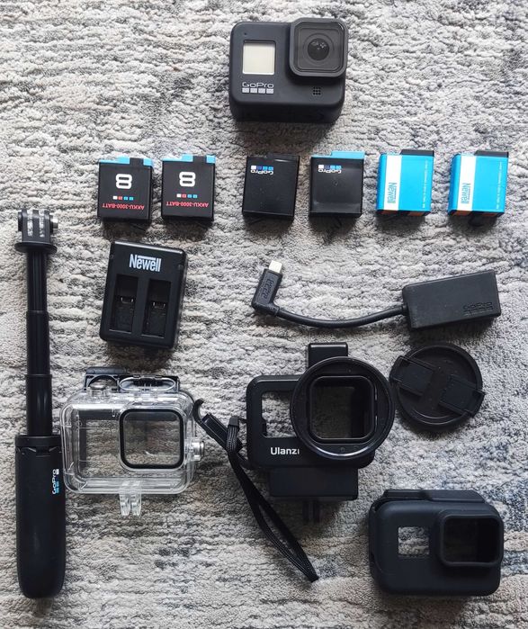 GOPRO 8 zestaw COMBO