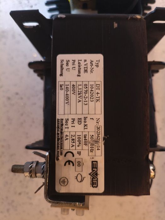 Transformatory EMB 400v/140-400v 4A