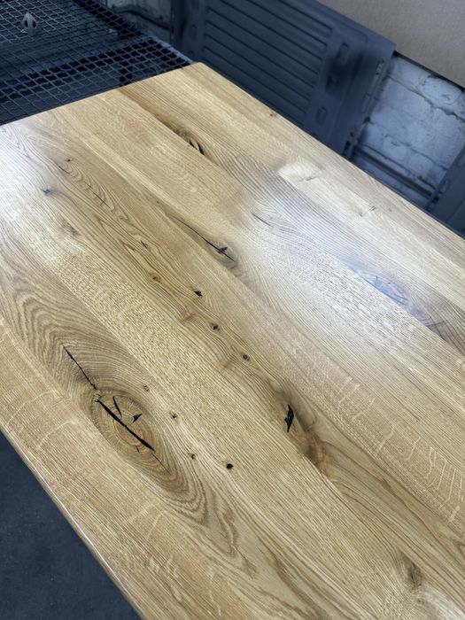 Стільниця дубова 120*70 см рустик лофт столешница из дуба 1200*700*35